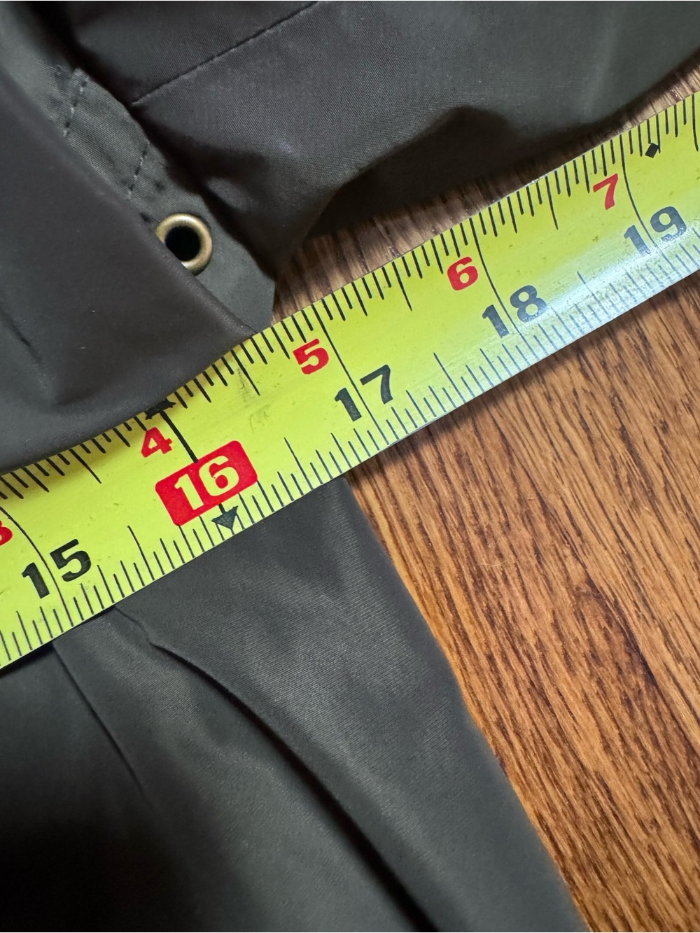 Burberry Brit Olive Nova Check Hooded Belted Trench Coat Rain Jacket UK 4 US 7 S - Picture 7 of 8